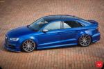 Audi S3 Sedan on Vossen Wheels (CVT) 2017 года